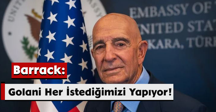 Barrack: Golani Her İstediğimizi Yapıyor!      