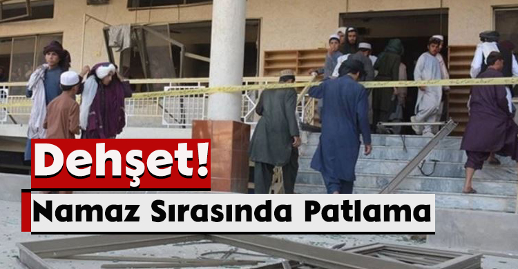 Dehşet! Namaz Sırasında Patlama