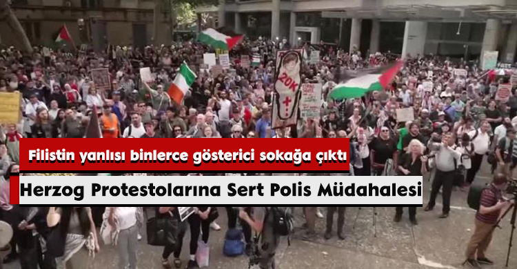 Herzog Protestolarına Sert Polis Müdahalesi