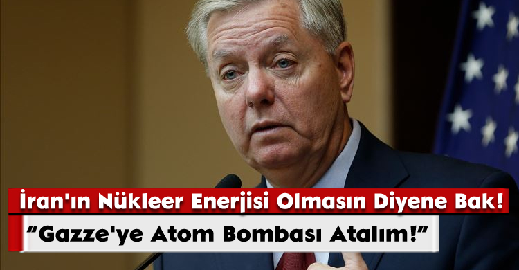 İran'ın Nükleer Enerjisi Olmasın Diyene Bak: Gazze'ye Atom Bombası Atalım!