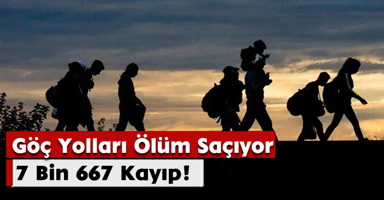 Göç Yolları Ölüm Saçıyor: 7 Bin 667 Kayıp!