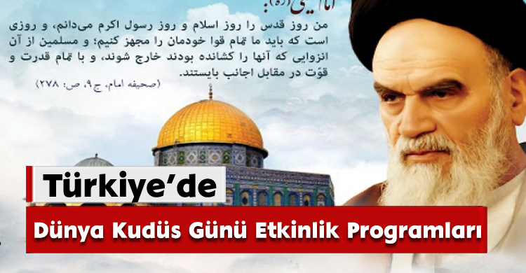 Türkiye’de Dünya Kudüs Günü Etkinlik Programları