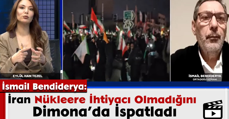 Bendiderya: İran, Nükleere İhtiyacı Olmadığını Dimona’da İspatladı