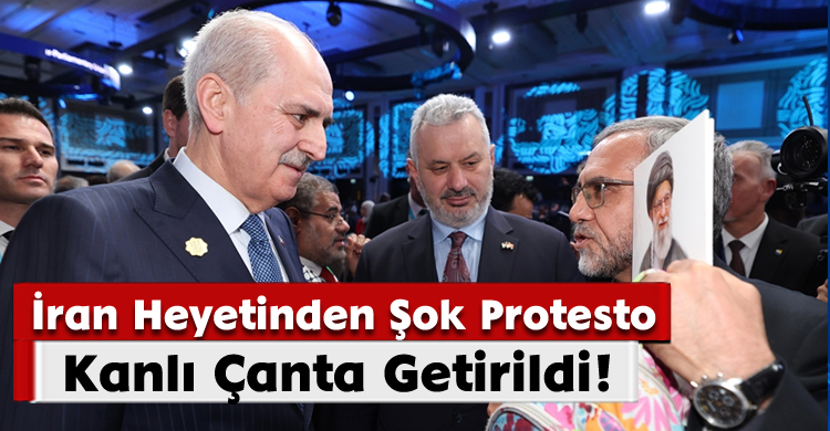 İran Heyetinden Şok Protesto: Kanlı Çanta Getirildi!