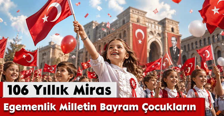 106 Yıllık Miras: Egemenlik Milletin, Bayram Çocukların!