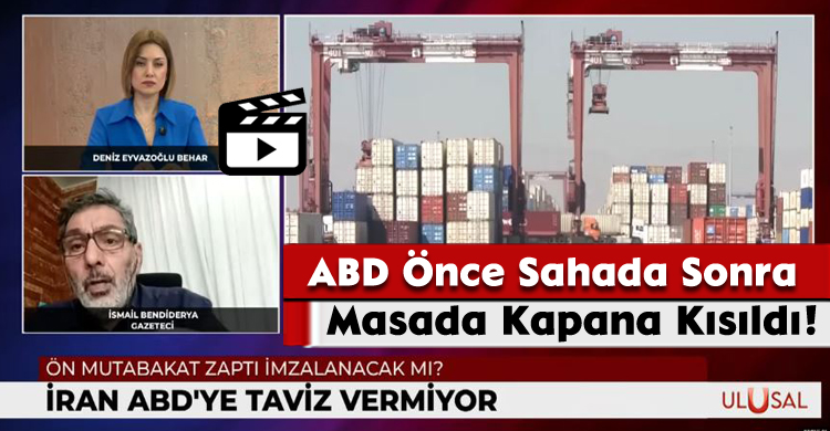 ABD Önce Sahada Sonra Masada Kapana Kısıldı! 